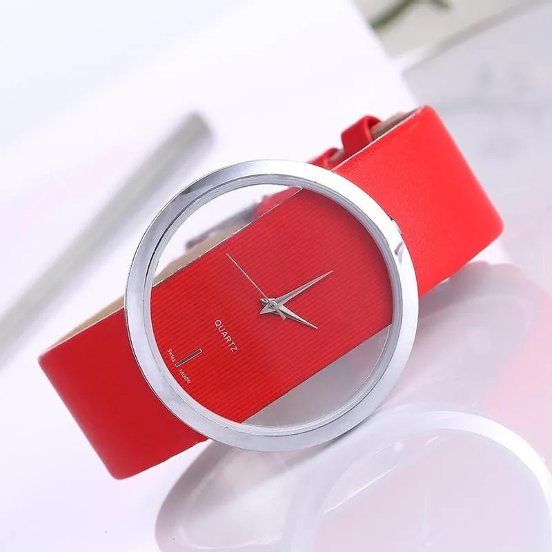 ELEGANT TRANSPARENT | Sleek, Stylish Timepiece