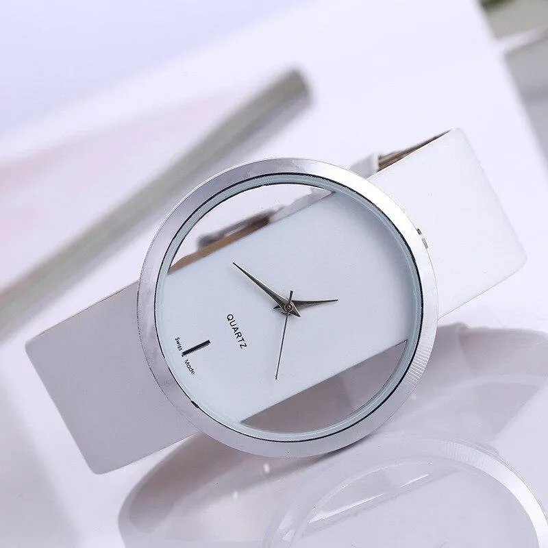ELEGANT TRANSPARENT | Sleek, Stylish Timepiece