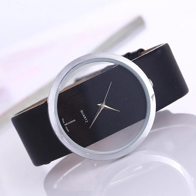 ELEGANT TRANSPARENT | Sleek, Stylish Timepiece