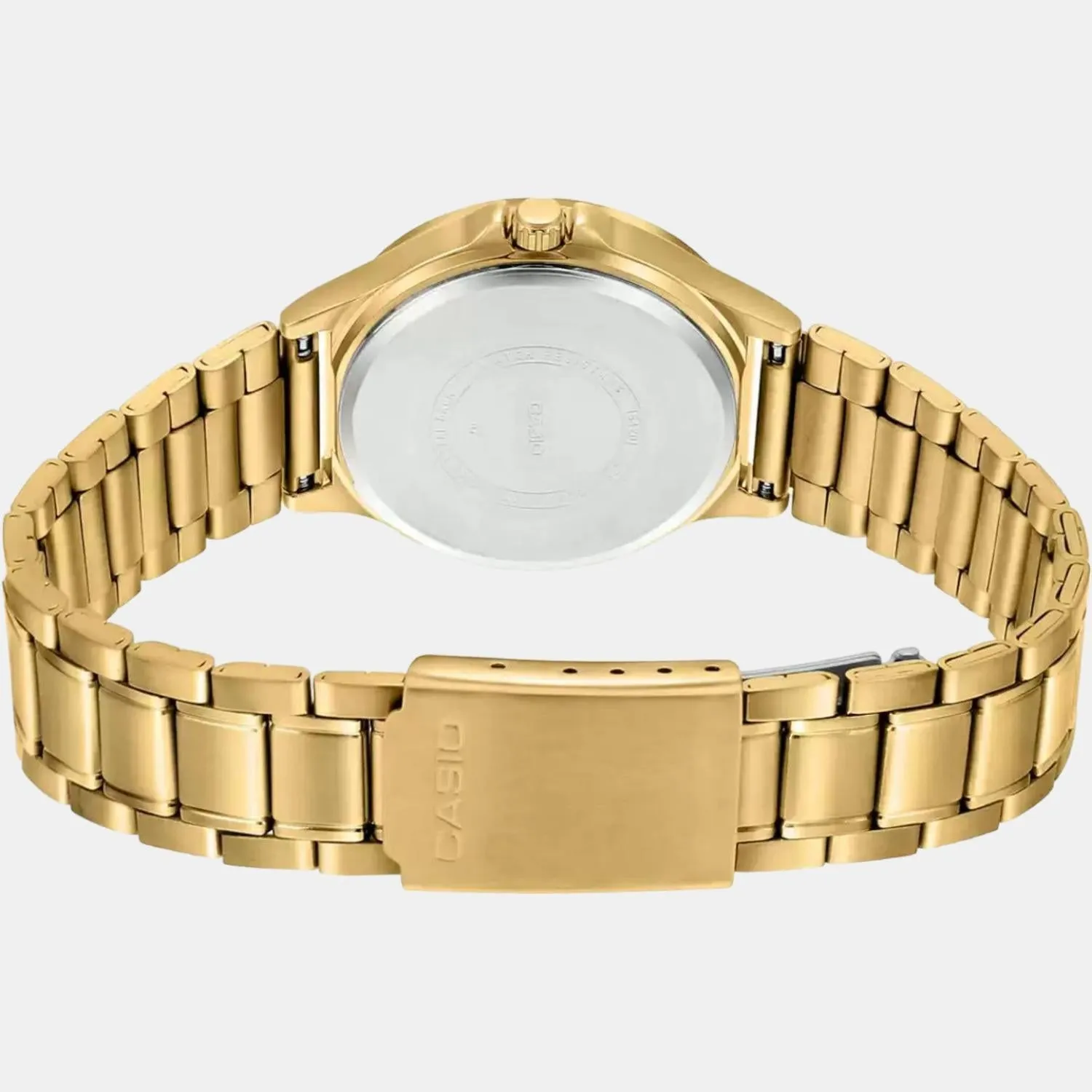 Enticer Women Gold Chronograph Stainless Steel Watch A1914 - LTP-V300G-1AUDF A1914