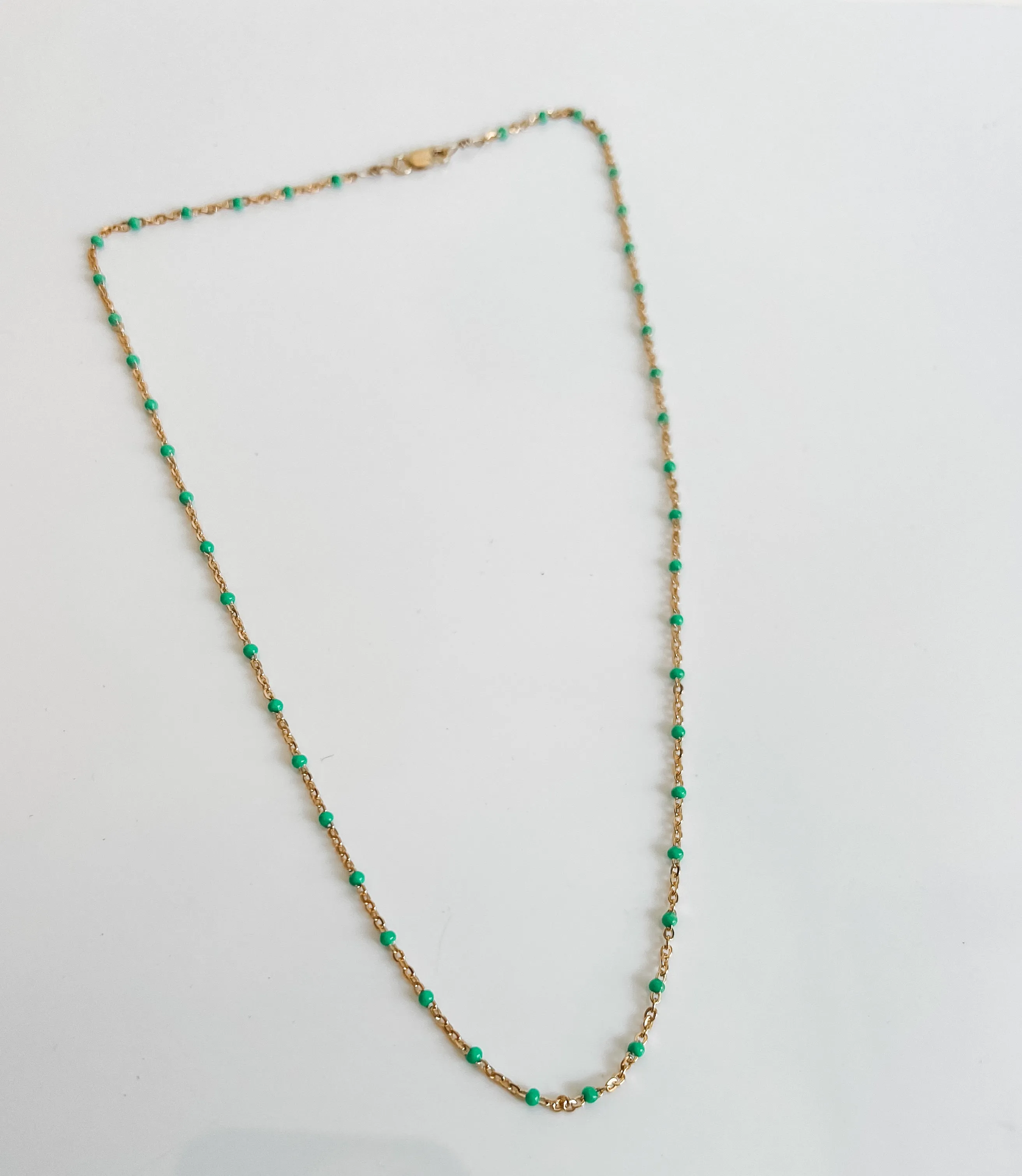 ERICA Enamel bead chain