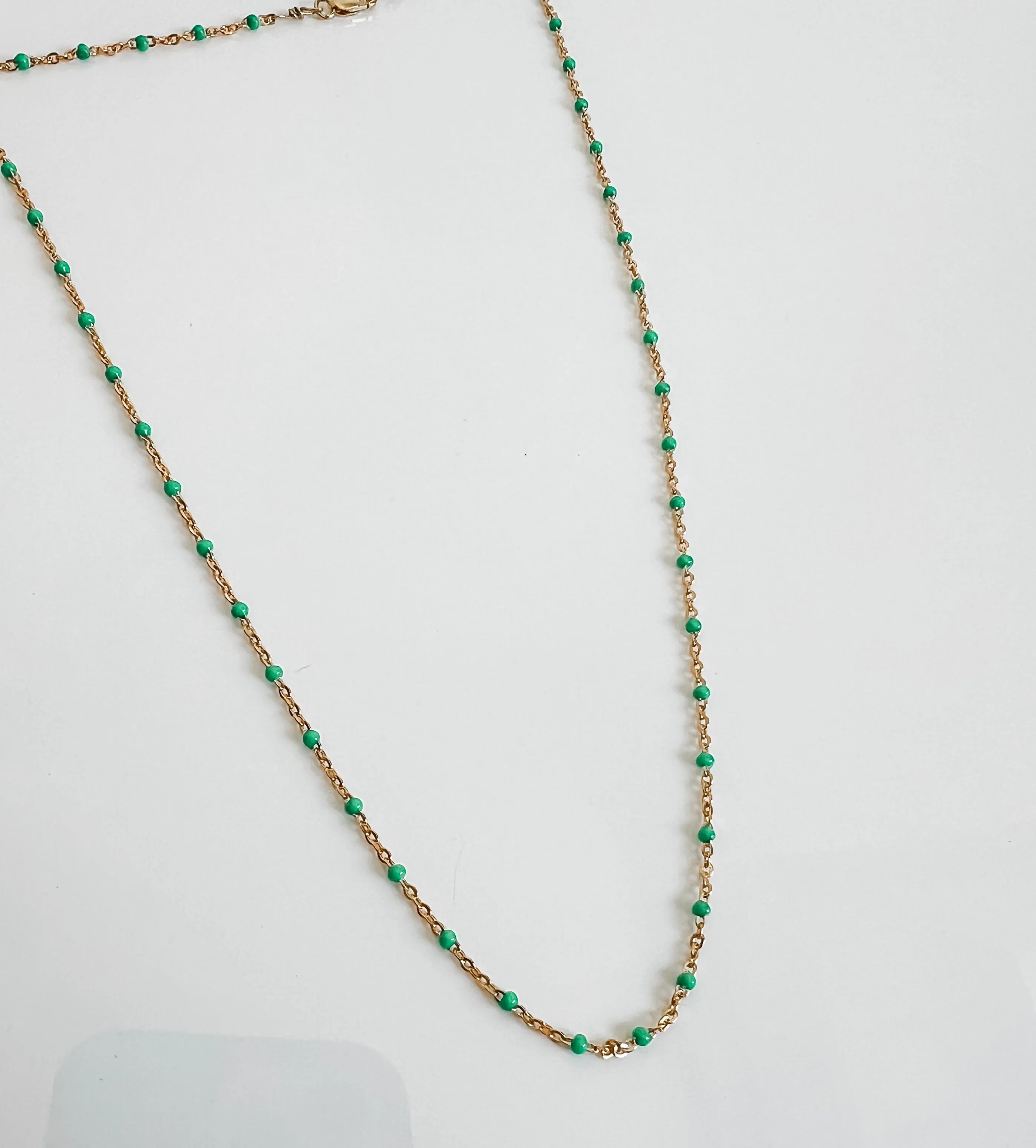 ERICA Enamel bead chain