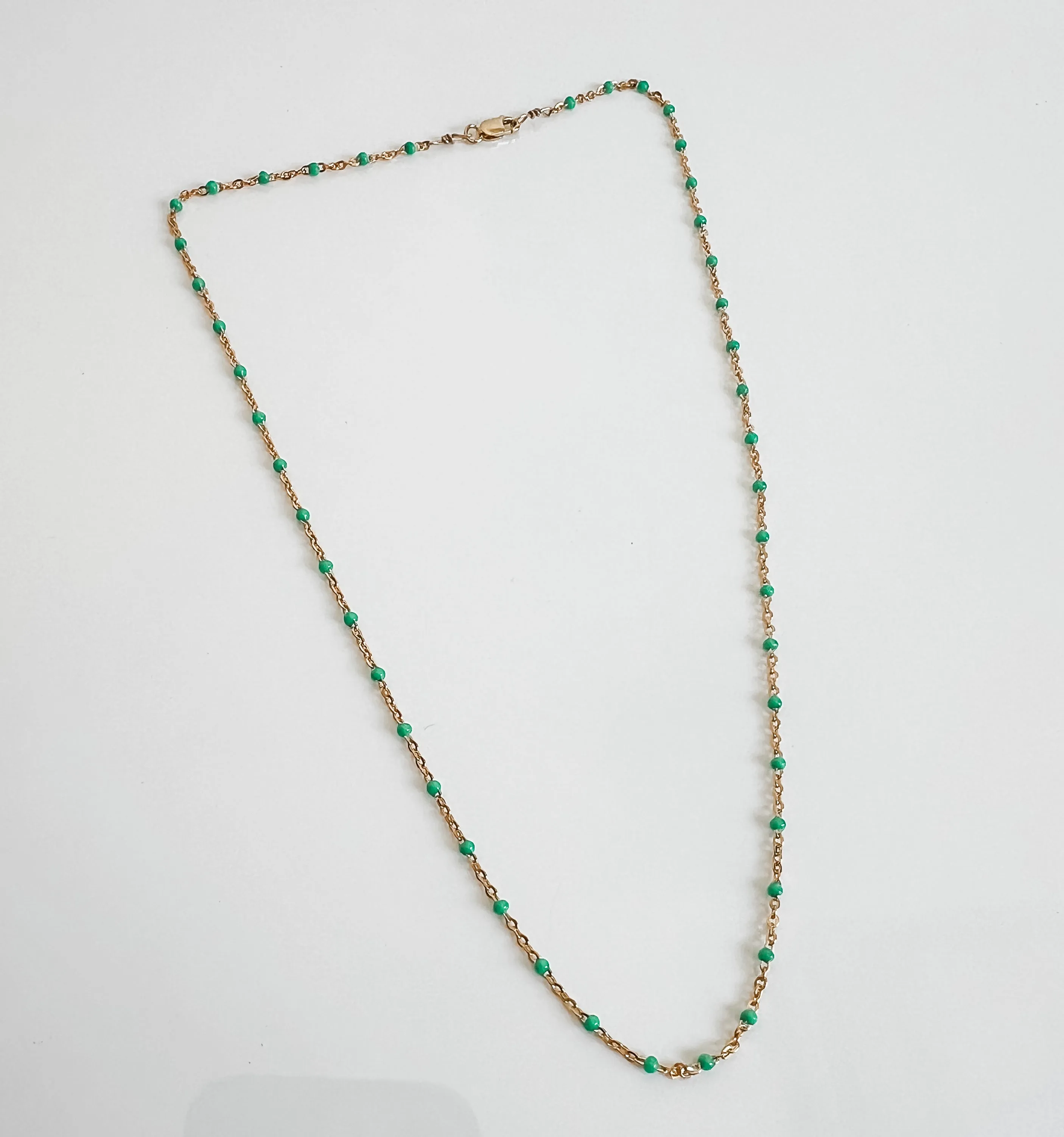 ERICA Enamel bead chain