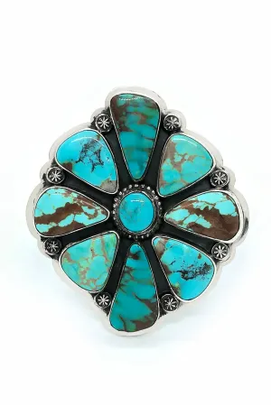 Everett and Mary Teller Turquoise Cuff Bracelet