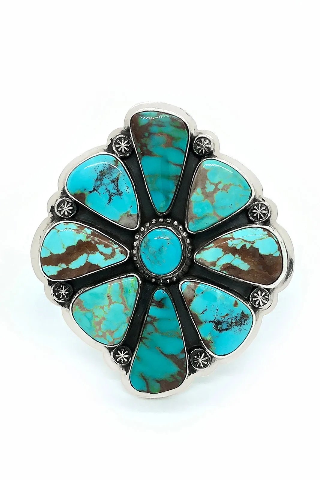 Everett and Mary Teller Turquoise Cuff Bracelet