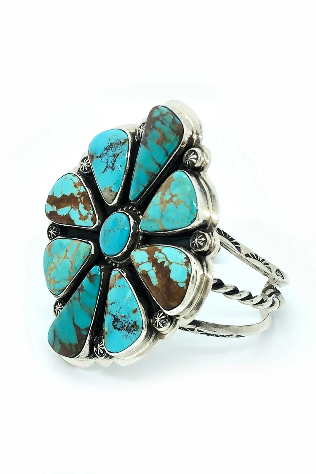 Everett and Mary Teller Turquoise Cuff Bracelet