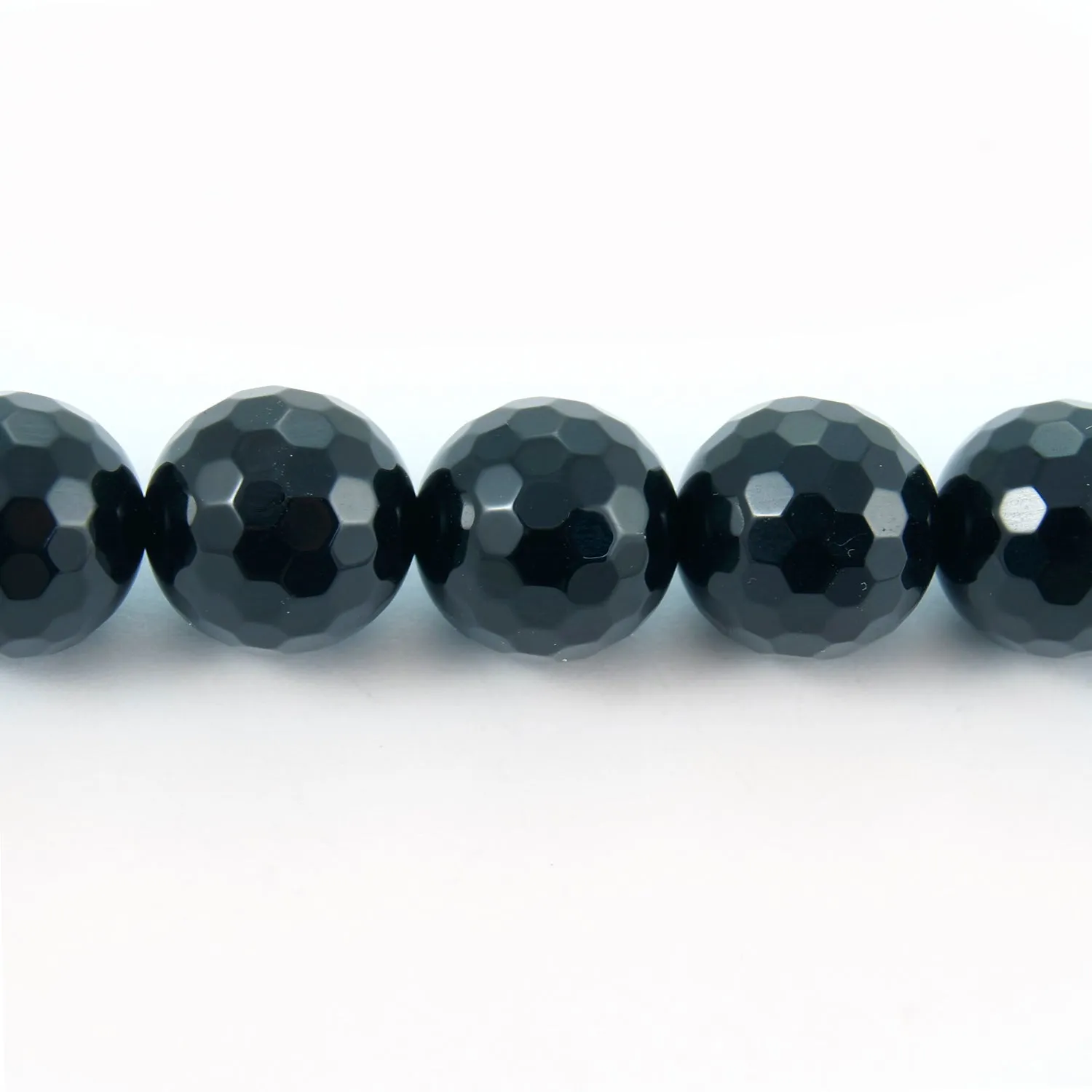 Faceted Black Onyx
