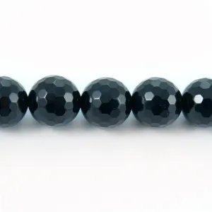 Faceted Black Onyx