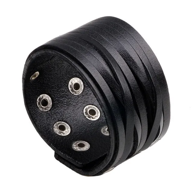Fashion Double Layer Wrist Bracelet for Men