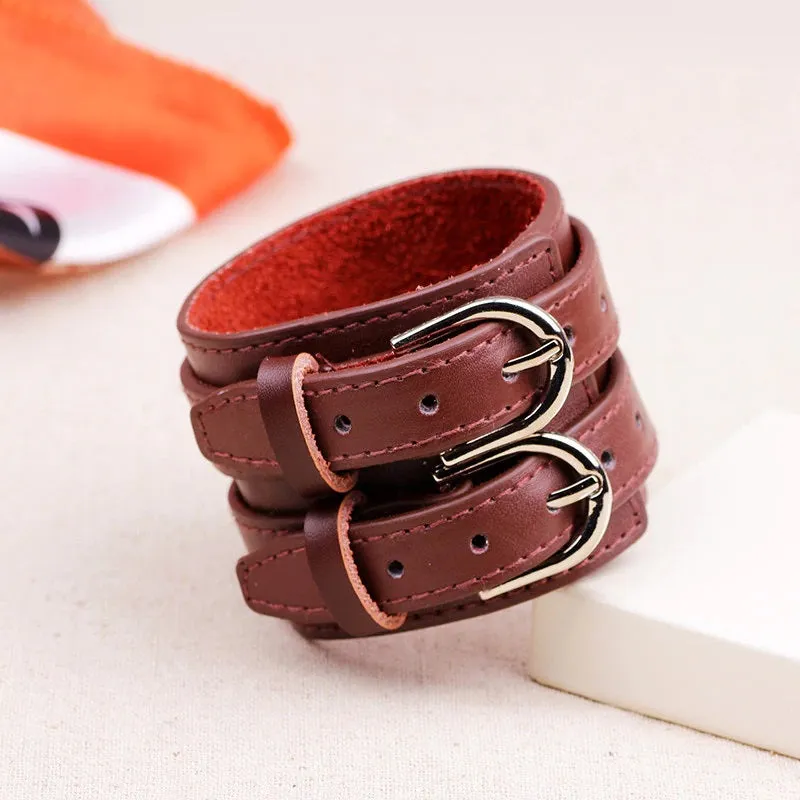 Fashion Double Layer Wrist Bracelet for Men