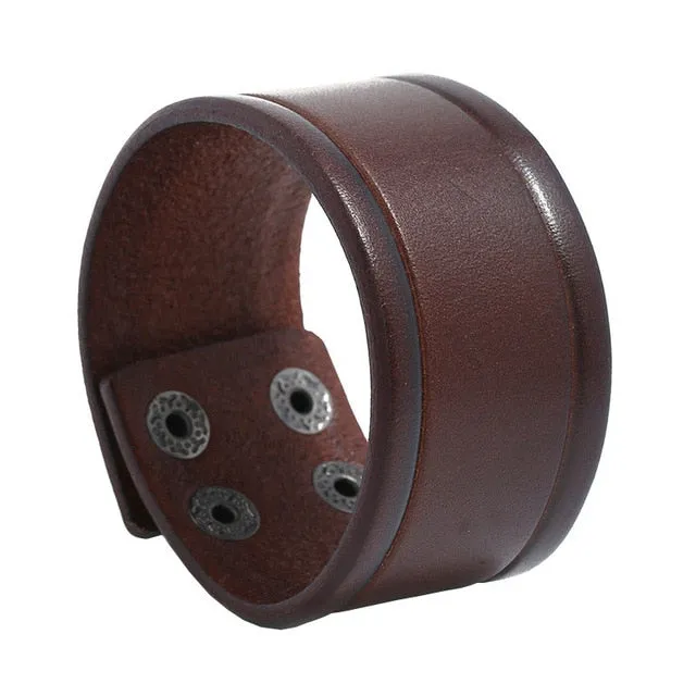 Fashion Double Layer Wrist Bracelet for Men
