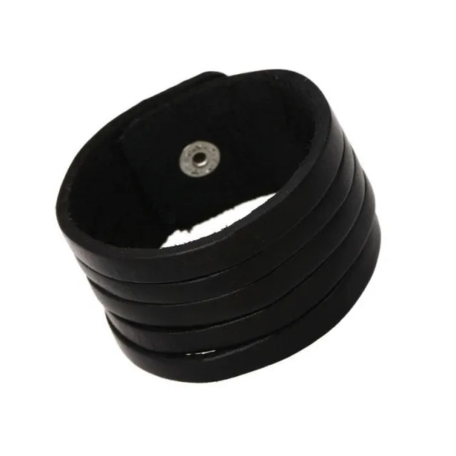 Fashion Double Layer Wrist Bracelet for Men