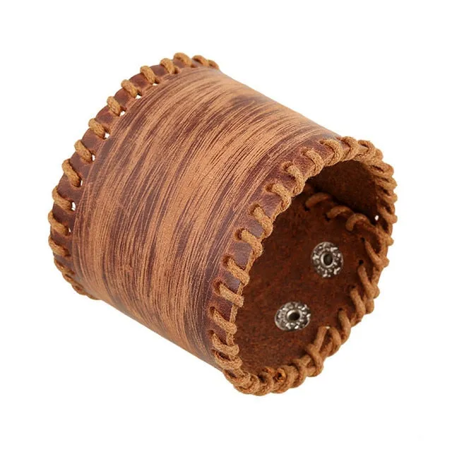 Fashion Double Layer Wrist Bracelet for Men