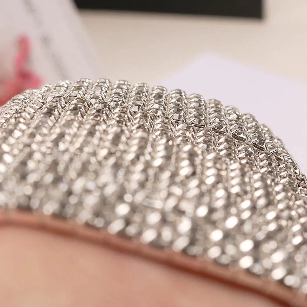 Fashion Multilayer Crystal Stretch Shine Bracelets for Women