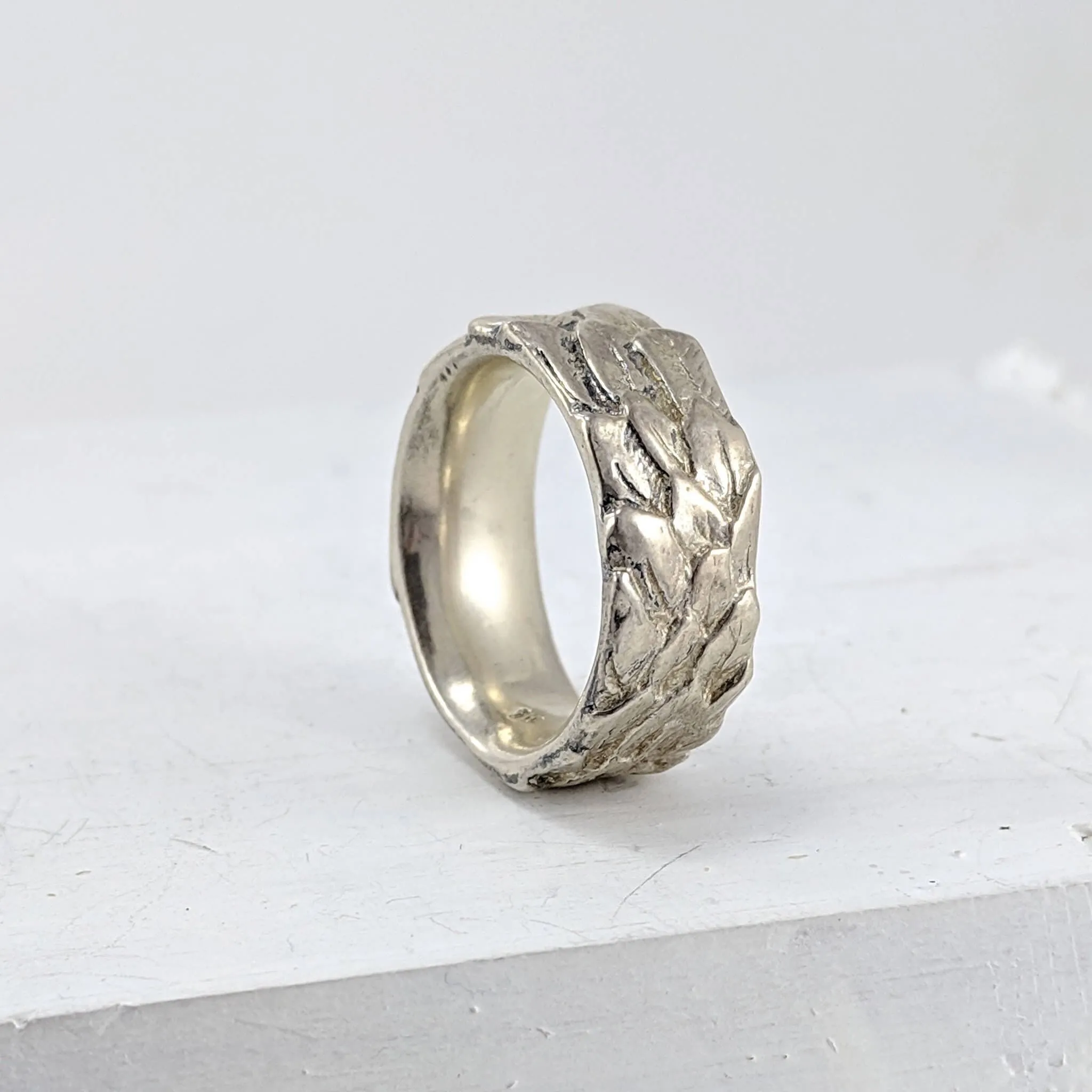 Feather Ring - Silver