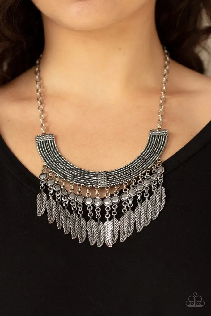 Fierce in Feathers-Silver