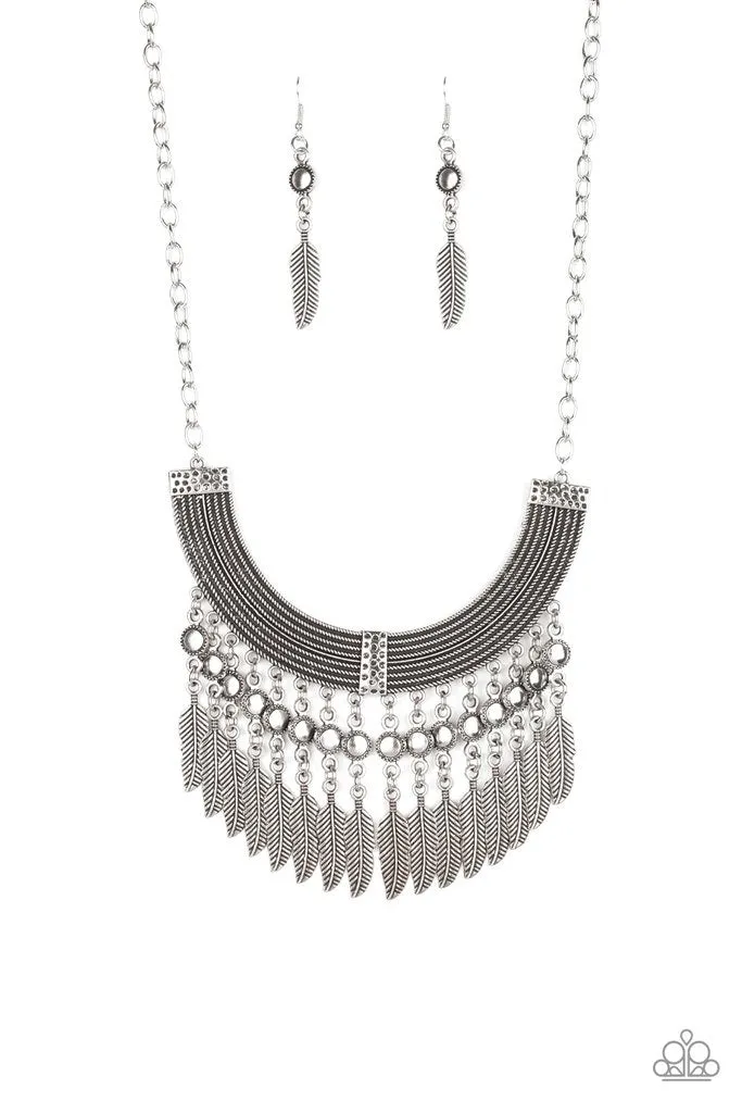 Fierce in Feathers-Silver