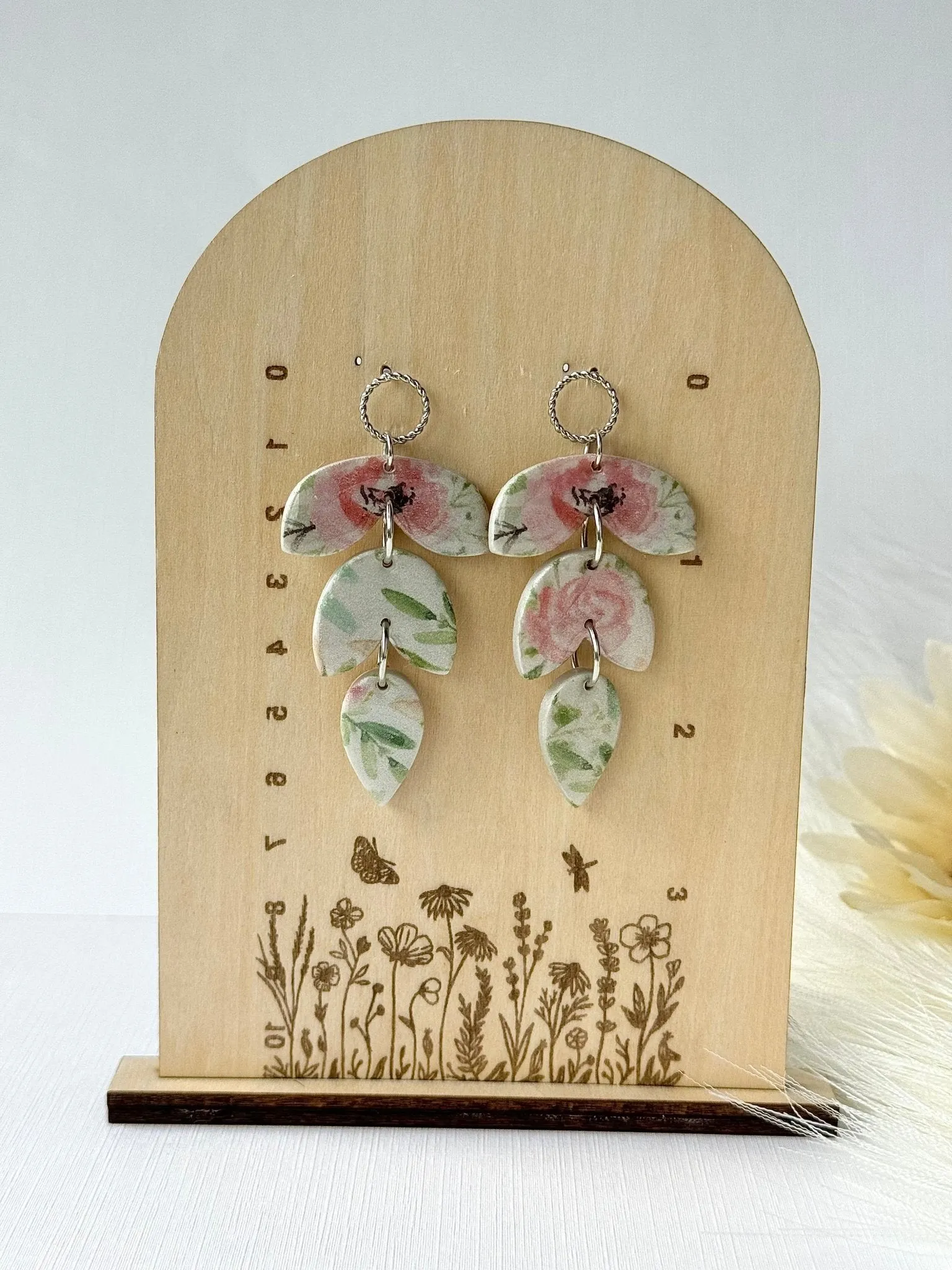 Floral 3 Tier Dangle
