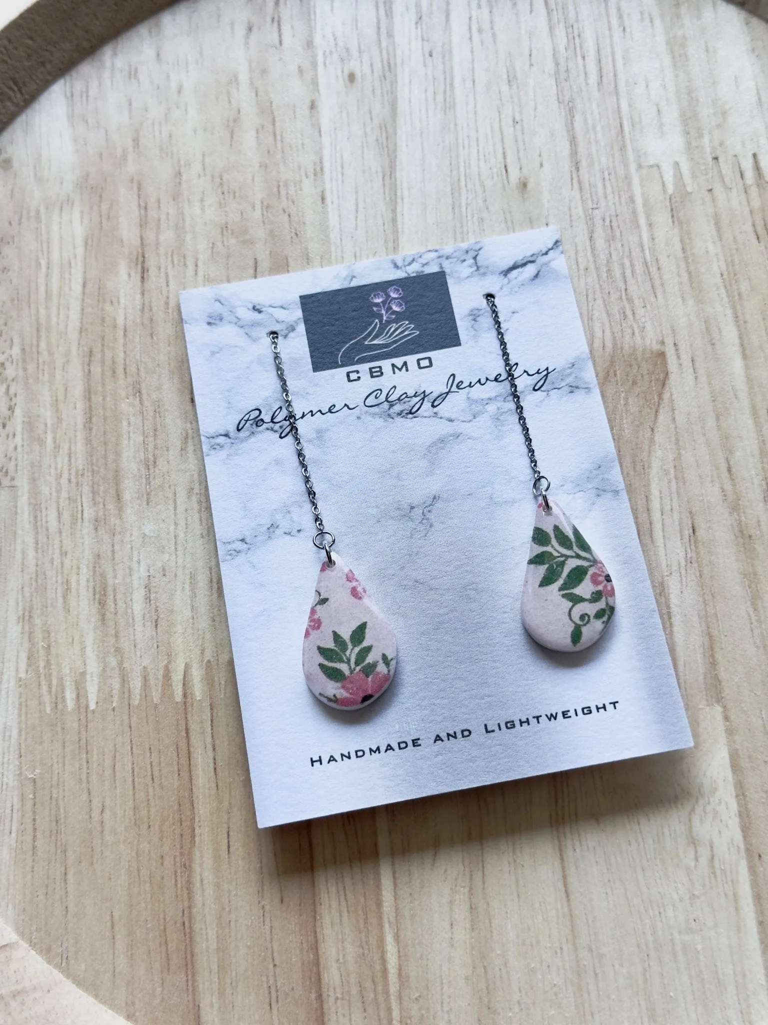 Floral Transfer Sheet Dangles