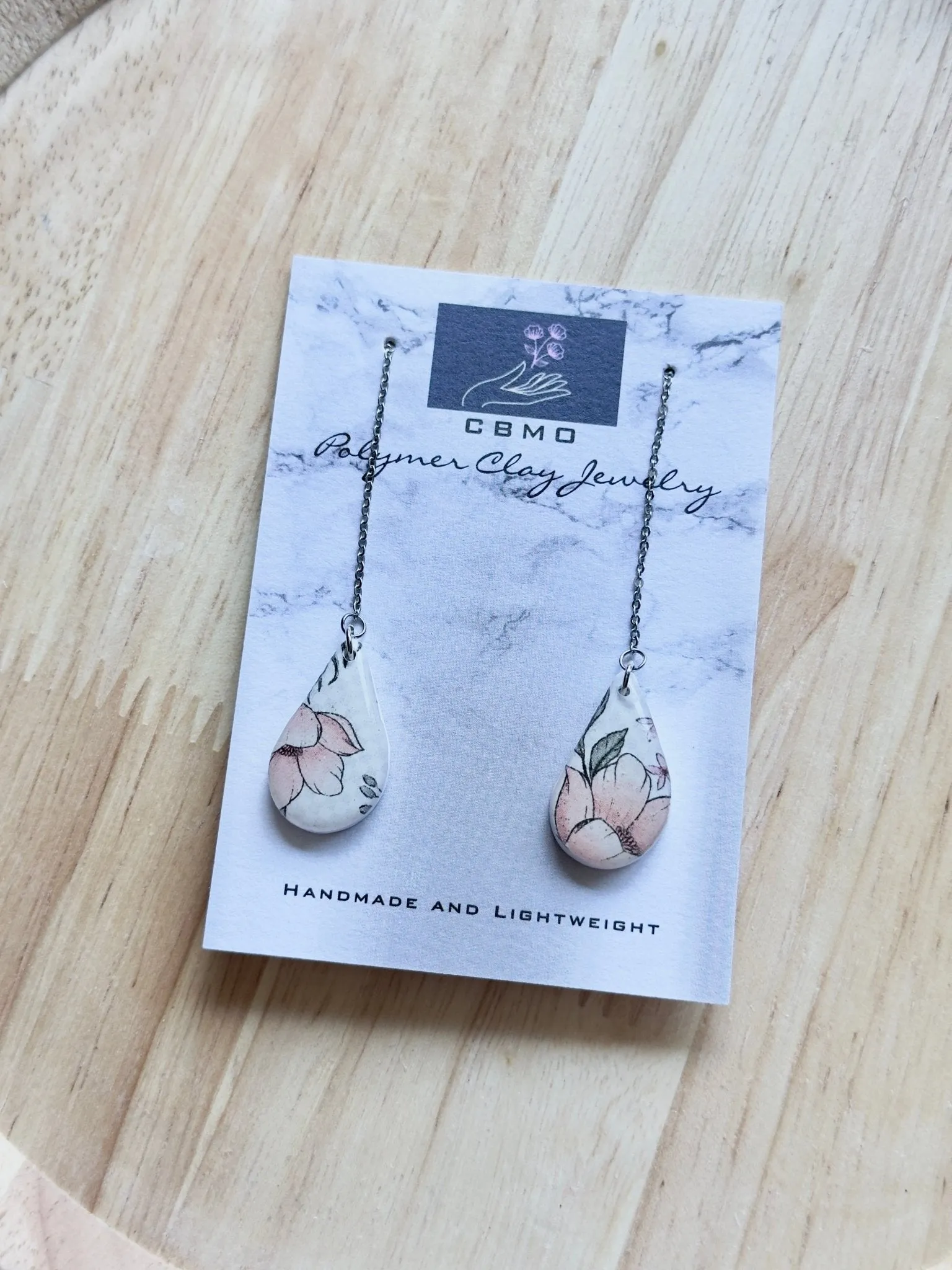 Floral Transfer Sheet Dangles