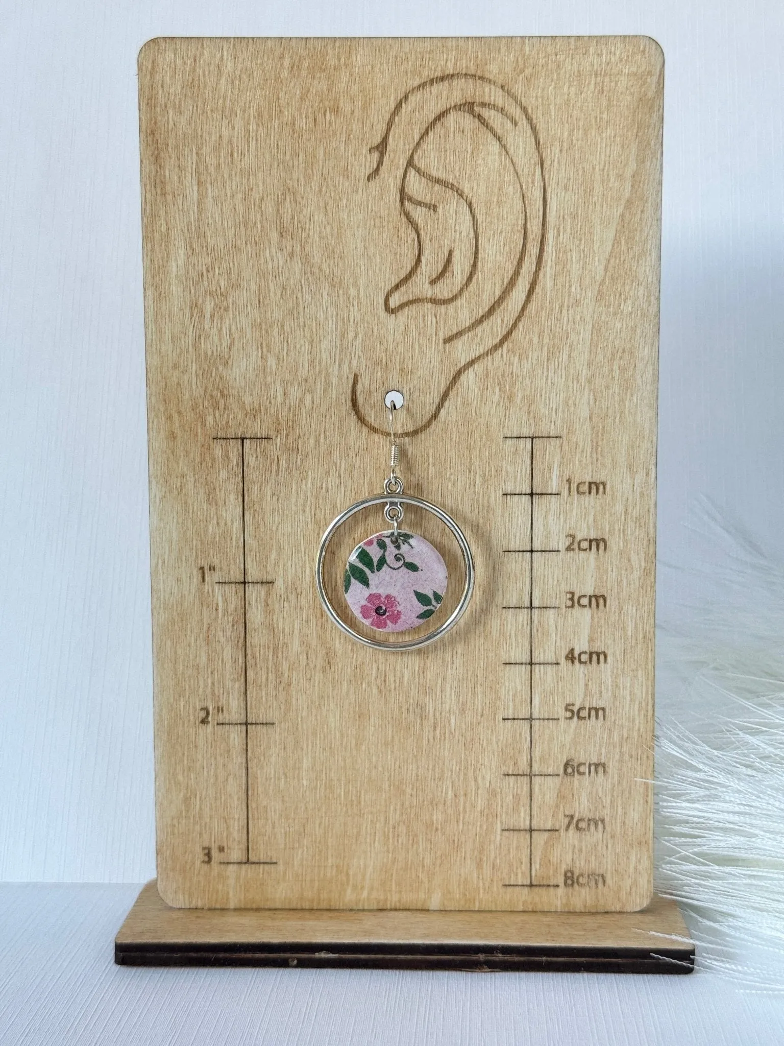 Floral Transfer Sheet Dangles