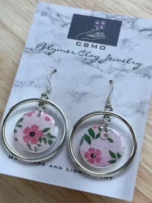 Floral Transfer Sheet Dangles