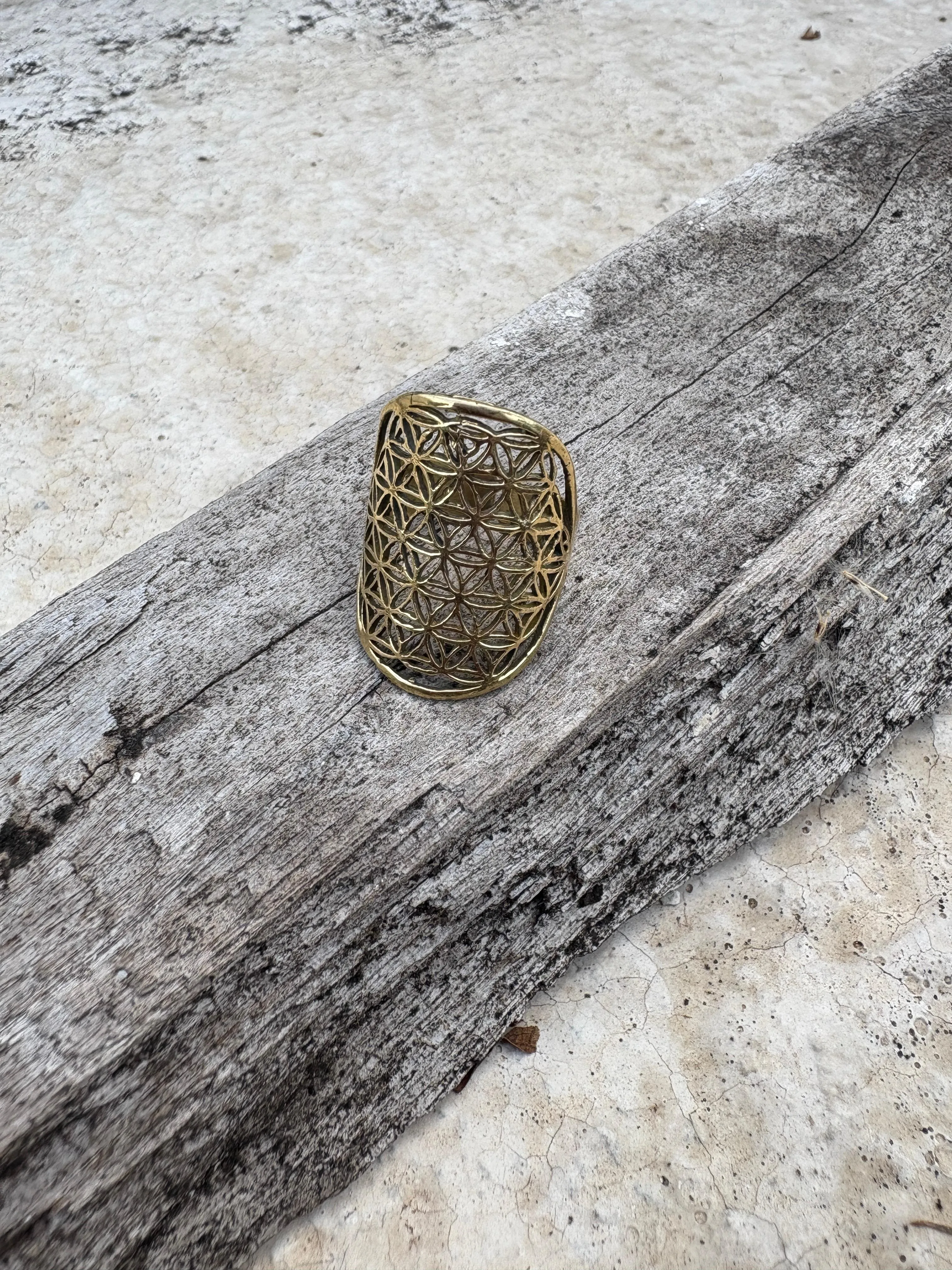 Flower Of Life Ring
