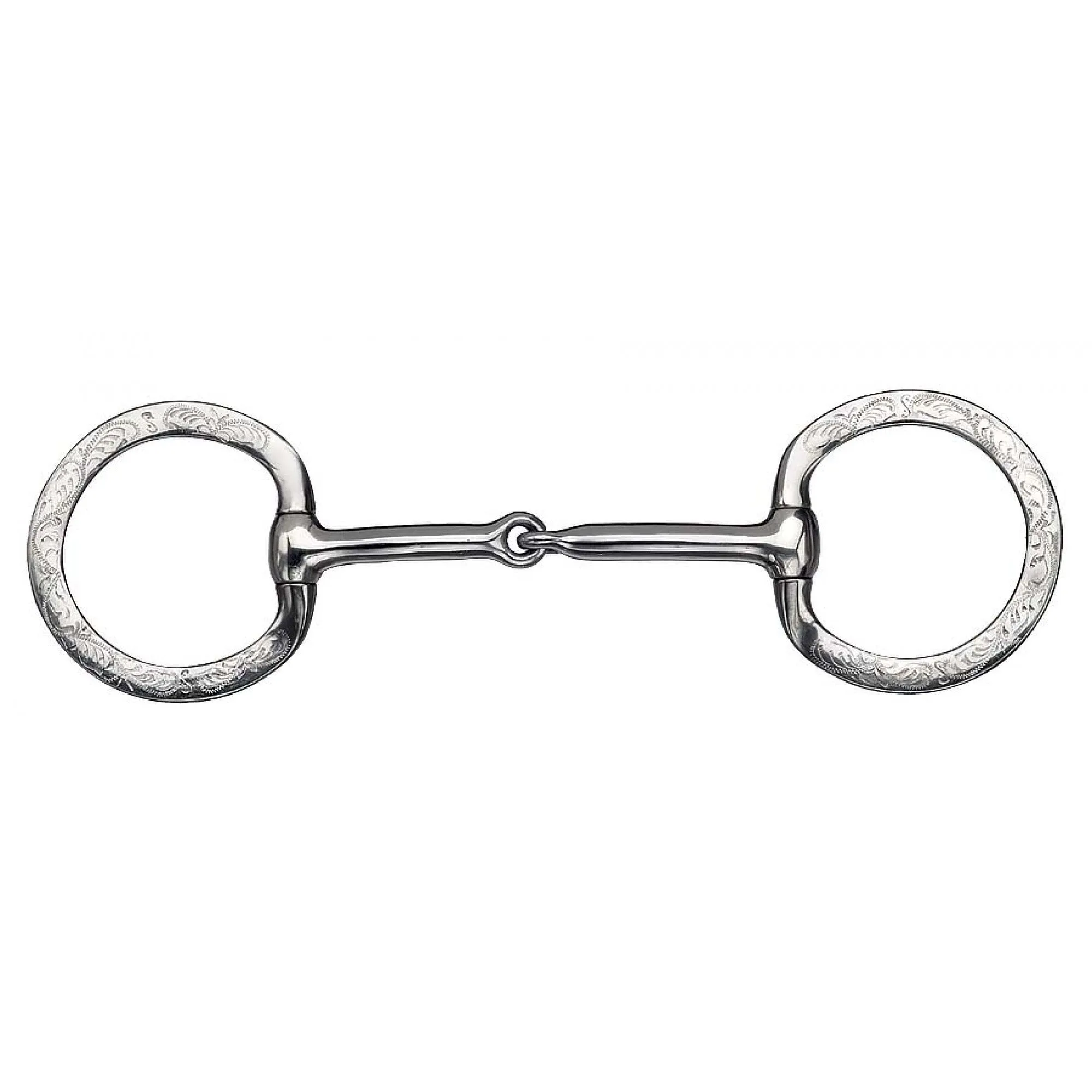 Francois Gauthier Engraved Eggbutt Show Snaffle Bit