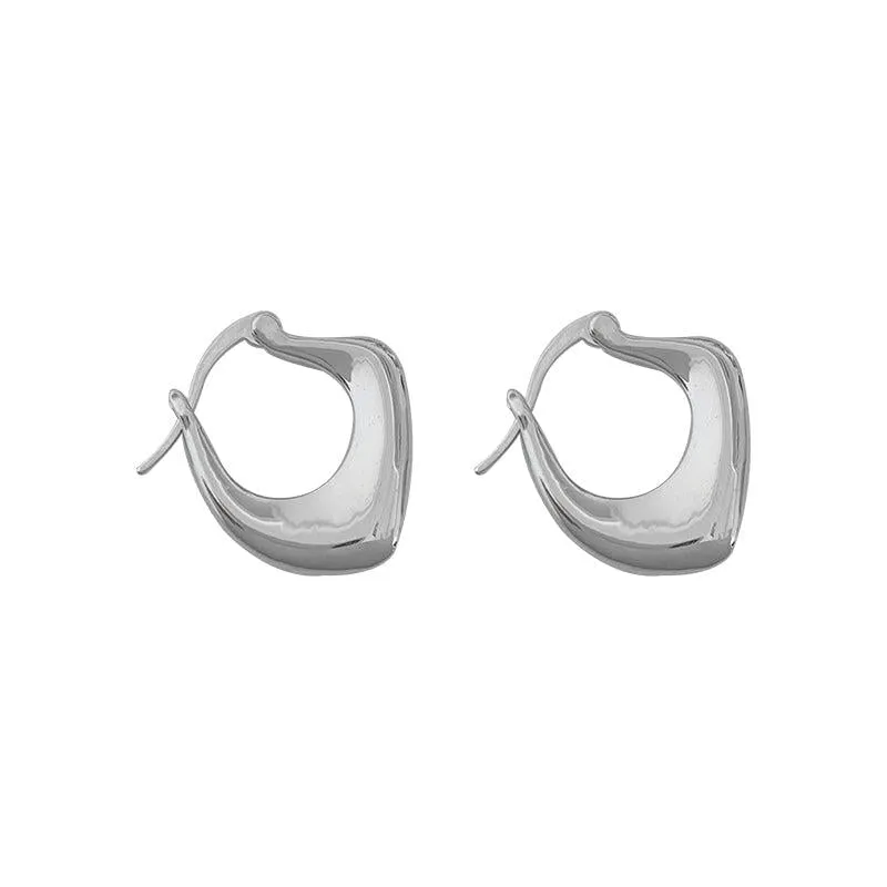 Geometric Metal Earrings