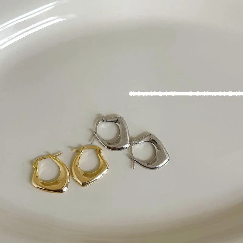 Geometric Metal Earrings
