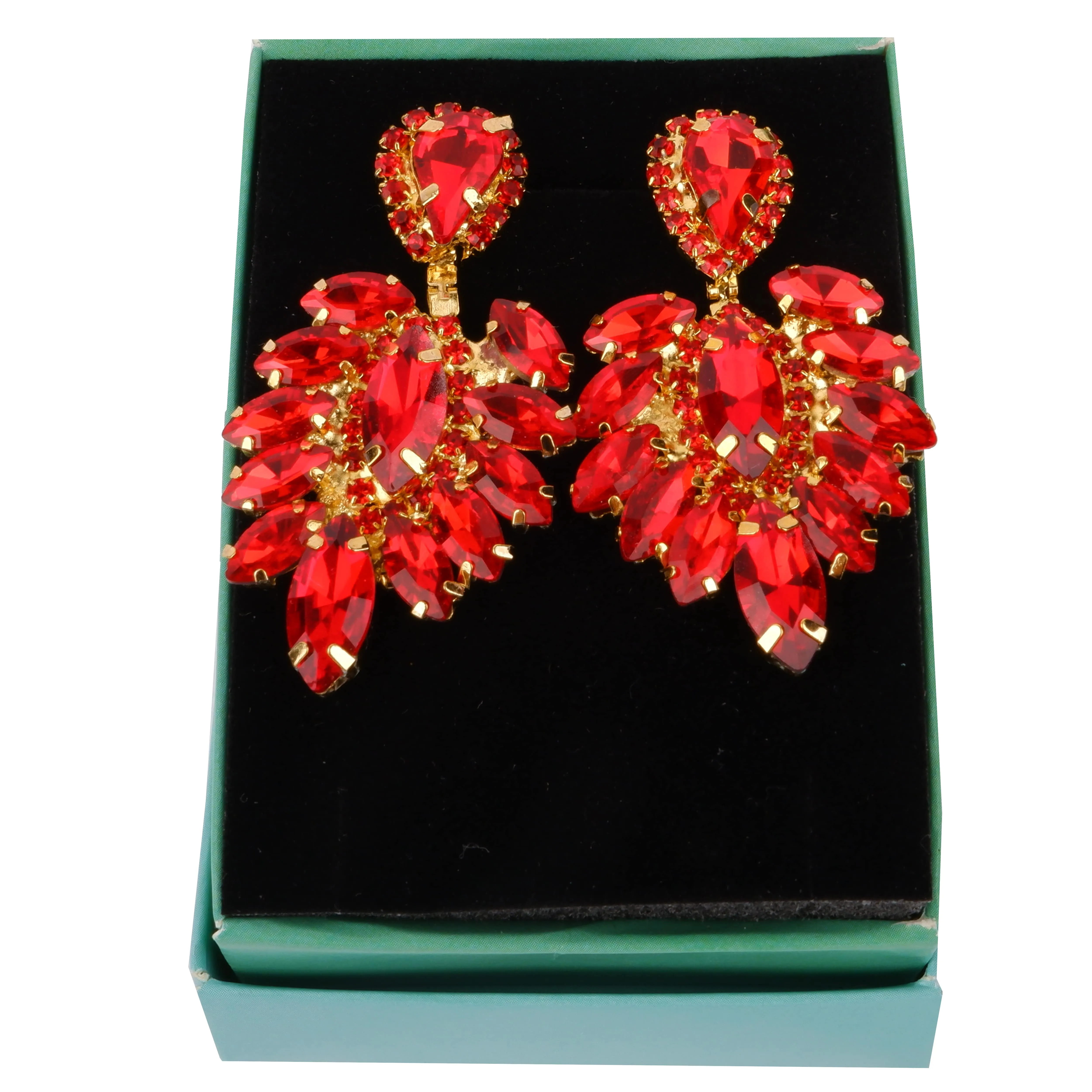 Glamorous Silver Drop Earrings