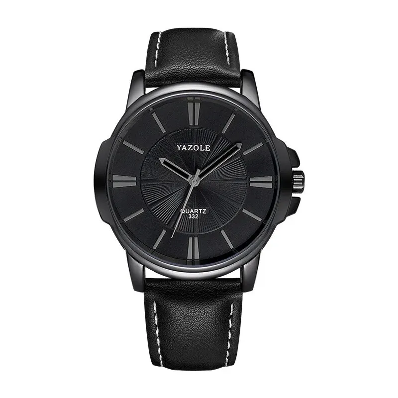 GLASS LEATHER WATCH | Elegance Meets Craftsmanship