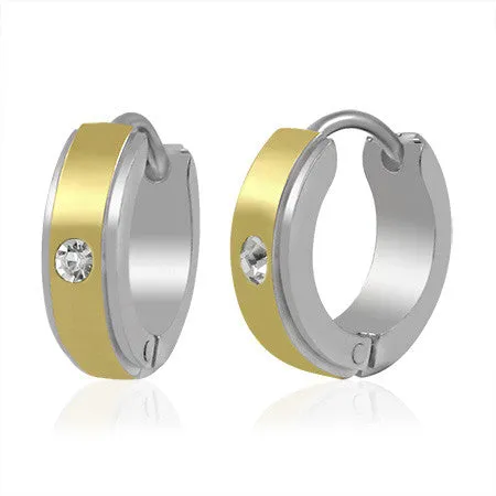 Gold Crystal Huggies