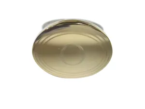 Gold Toned Etched Oval Letter O Monogram Adjustable Size Fashion Ring