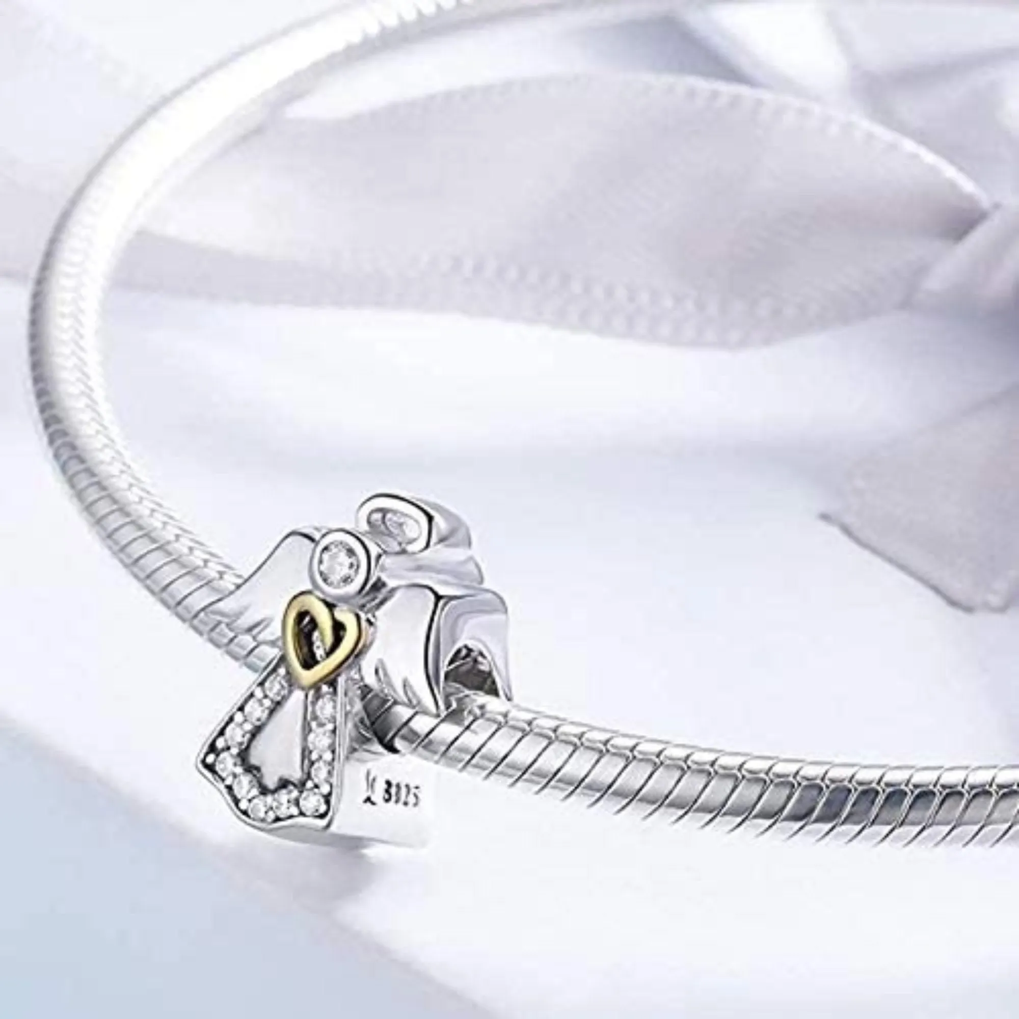 Guardian Angel Memorial Bead Charm
