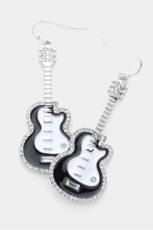 Guitar Earrings
