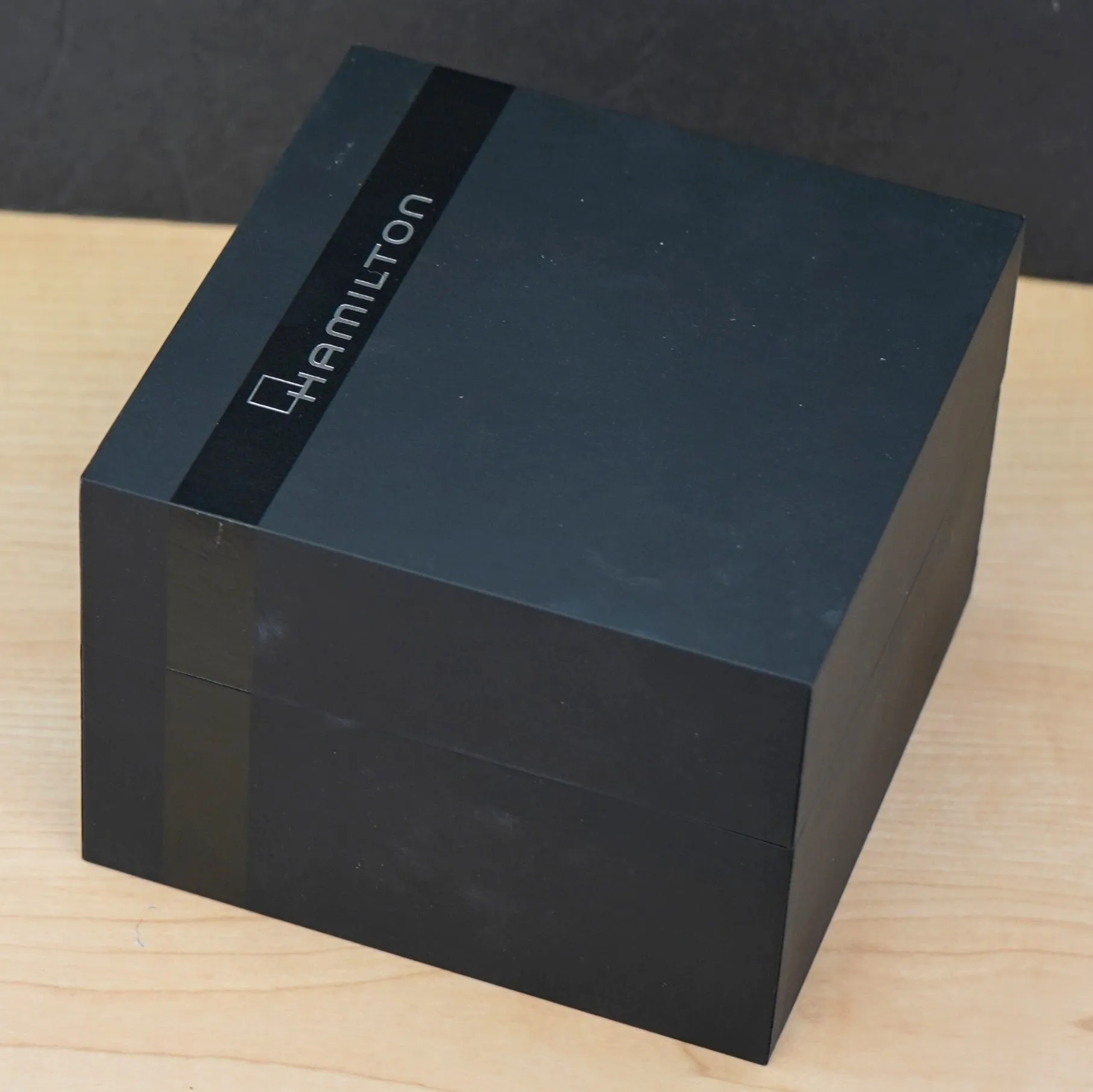 HAMILTON Khaki Field Officer Auto Watch H706550 44mm Black Dial Wristwatch  - ALL Original & Double Box!