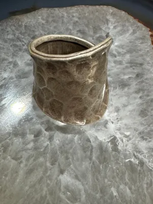 Hammered Adjustable Ring