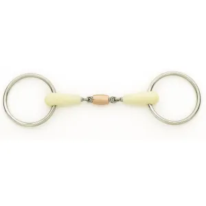 Happy Mouth Double Jointed Copper Roller Loose Ring Bit