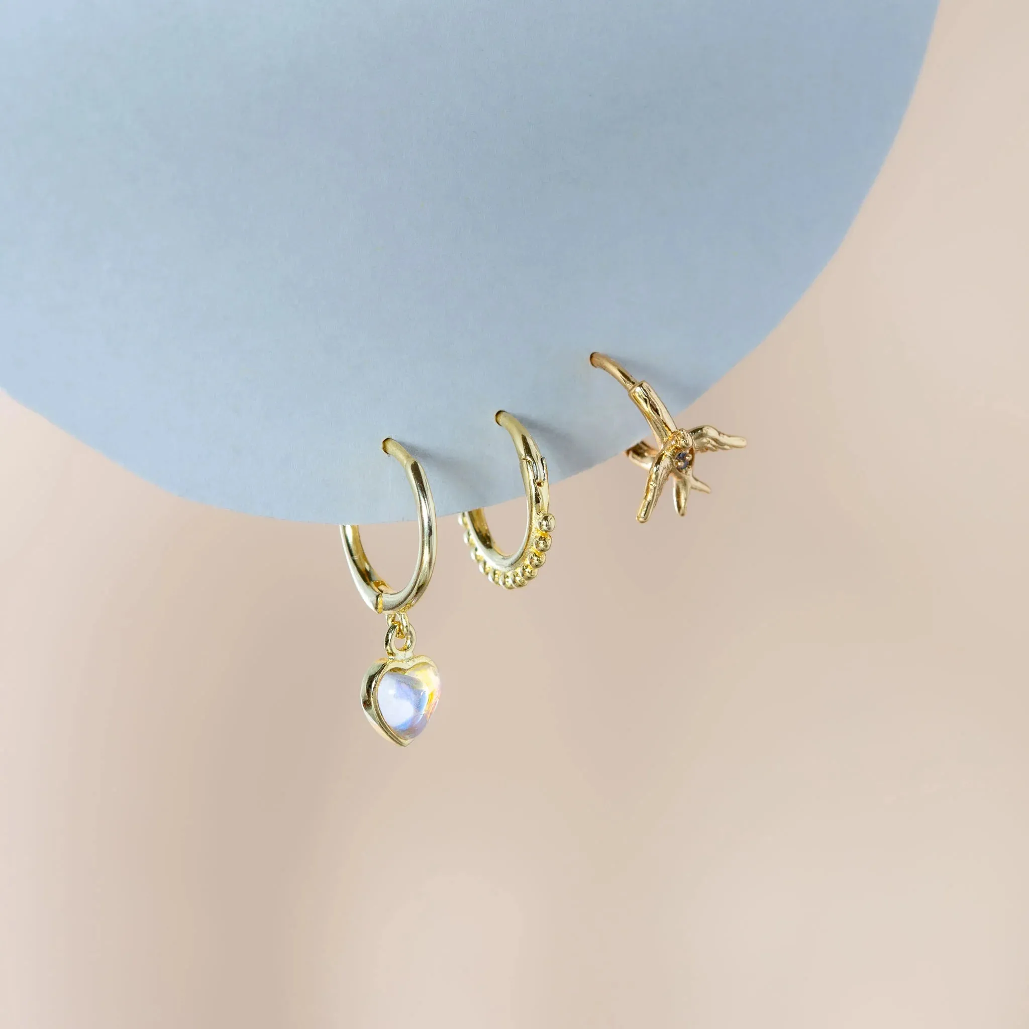 Heart Crystal Piercing