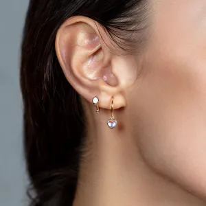 Heart Crystal Piercing