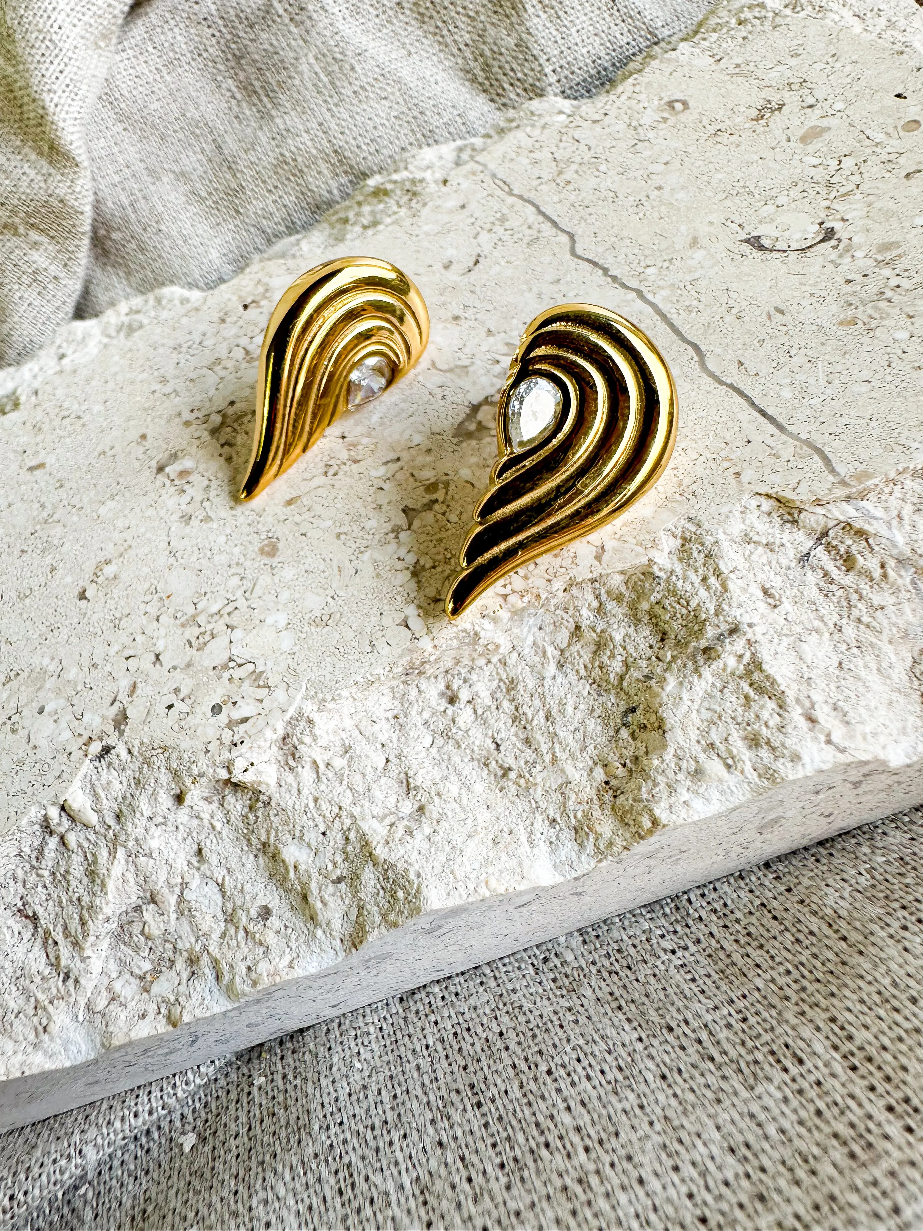 Heart Wings Earrings