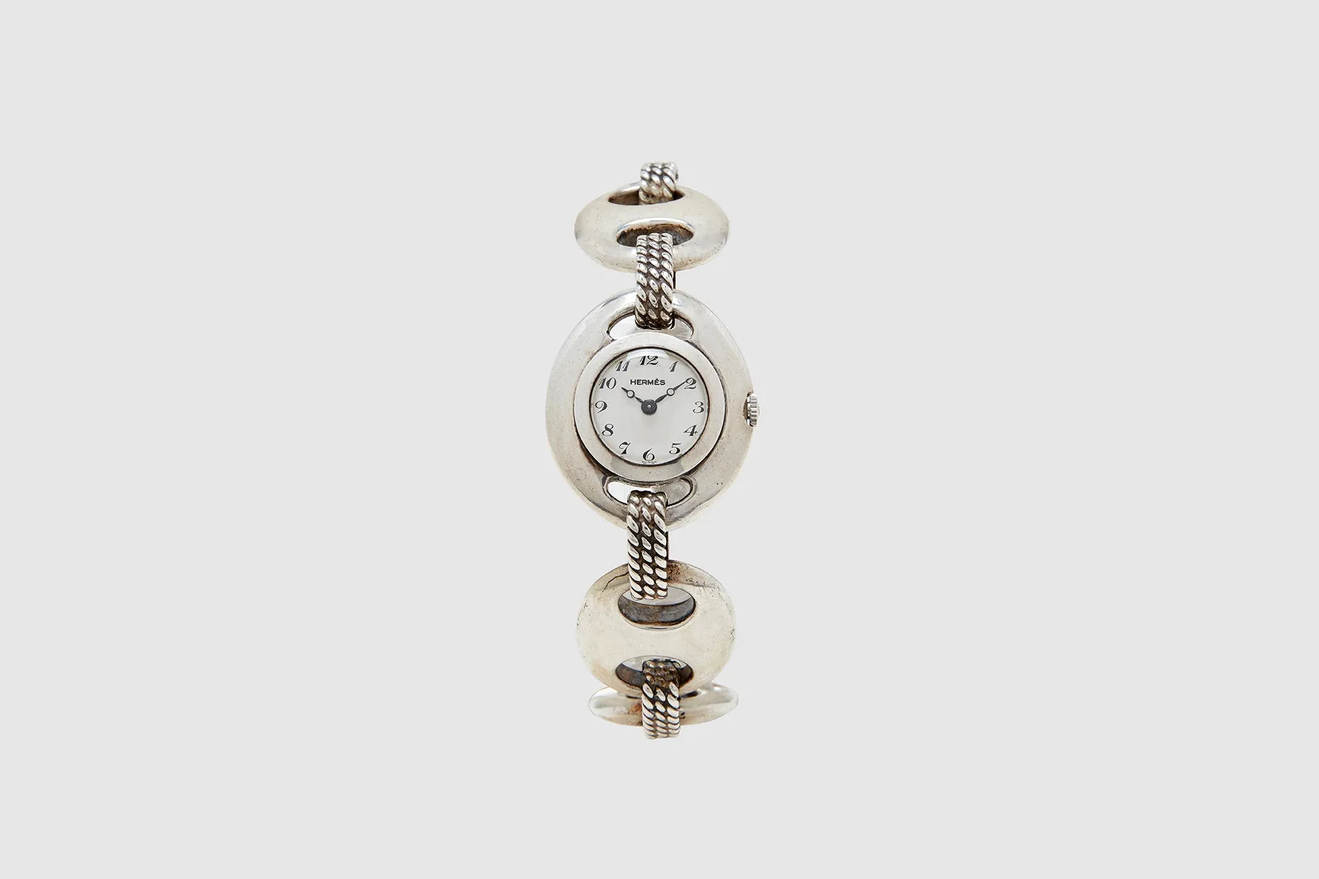 Hermès Nautical Link Bracelet with Jaeger LeCoultre Watch