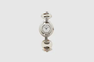 Hermès Nautical Link Bracelet with Jaeger LeCoultre Watch
