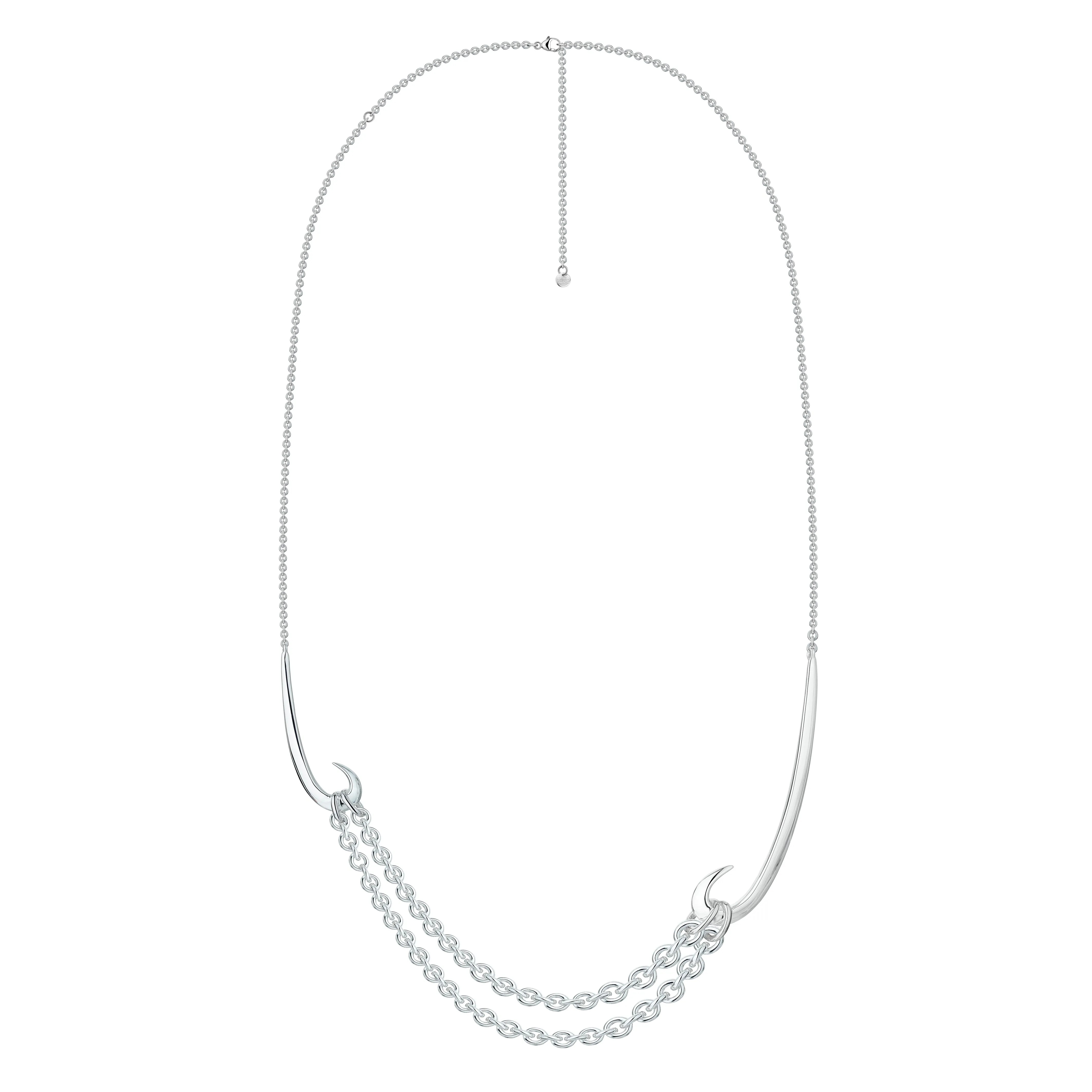 Hook Multi Pendant - Silver