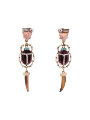 Insect Elements Exaggerated Earrings