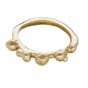 JC Ripple Adjustable Bronze Ring