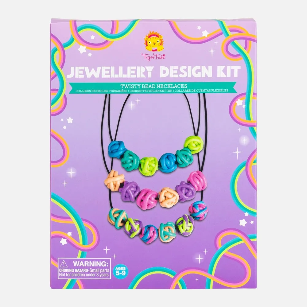 JEWELLERY DESIGN KIT TWISTY BEAD NECKLACE
