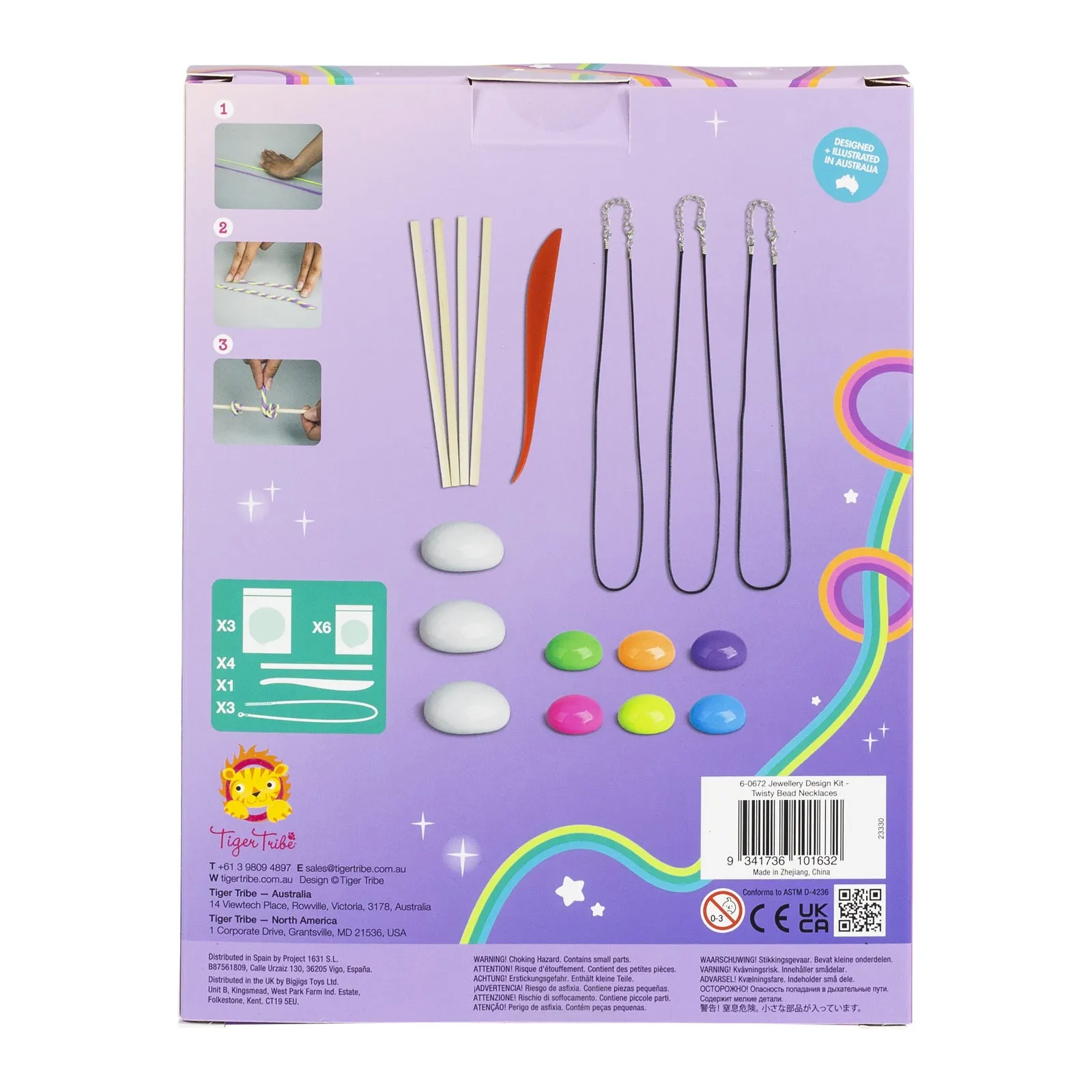 Jewellery Design Kit - Twisty Beads