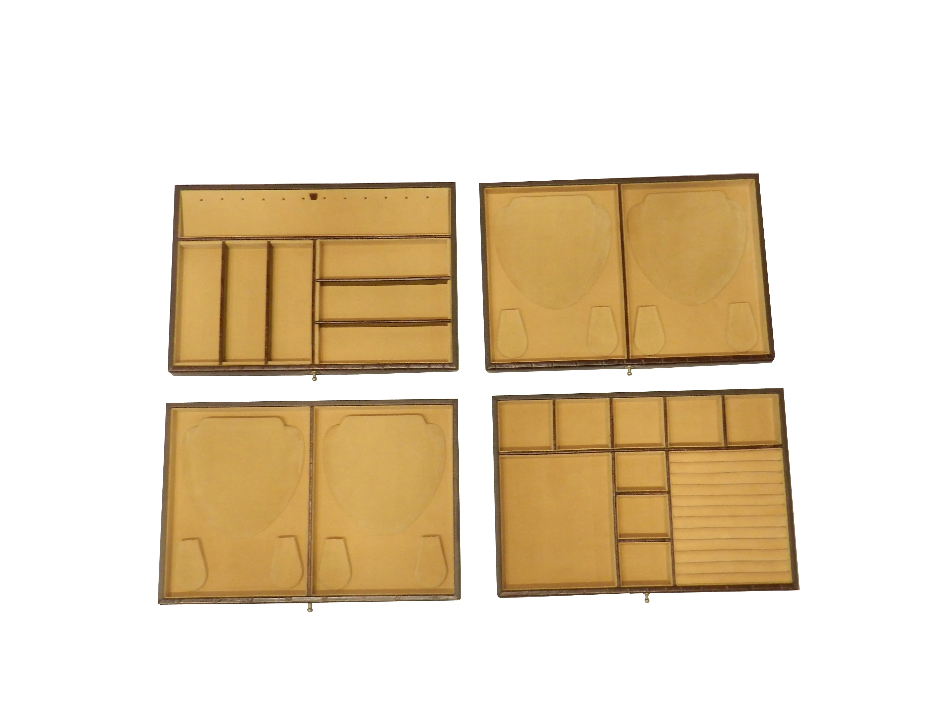 Jewelry Box Genuine Leather Multipurpose XL-Size Number Lock